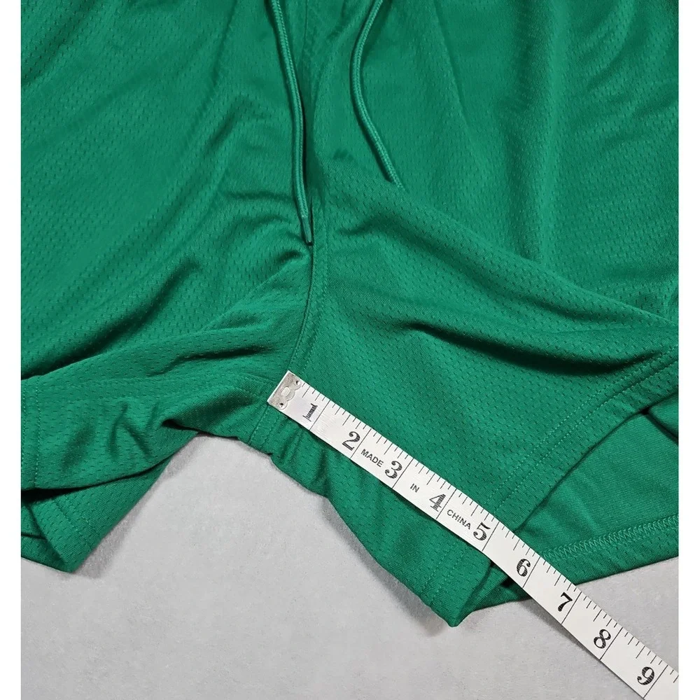Nike Club Mens Green Mesh Flow Athletic Shorts Size Medium NWT